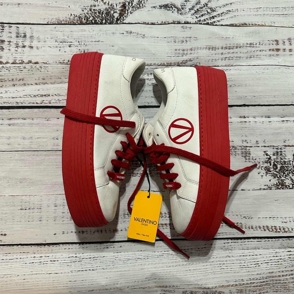 Valentino Platform Sneakers Size 8